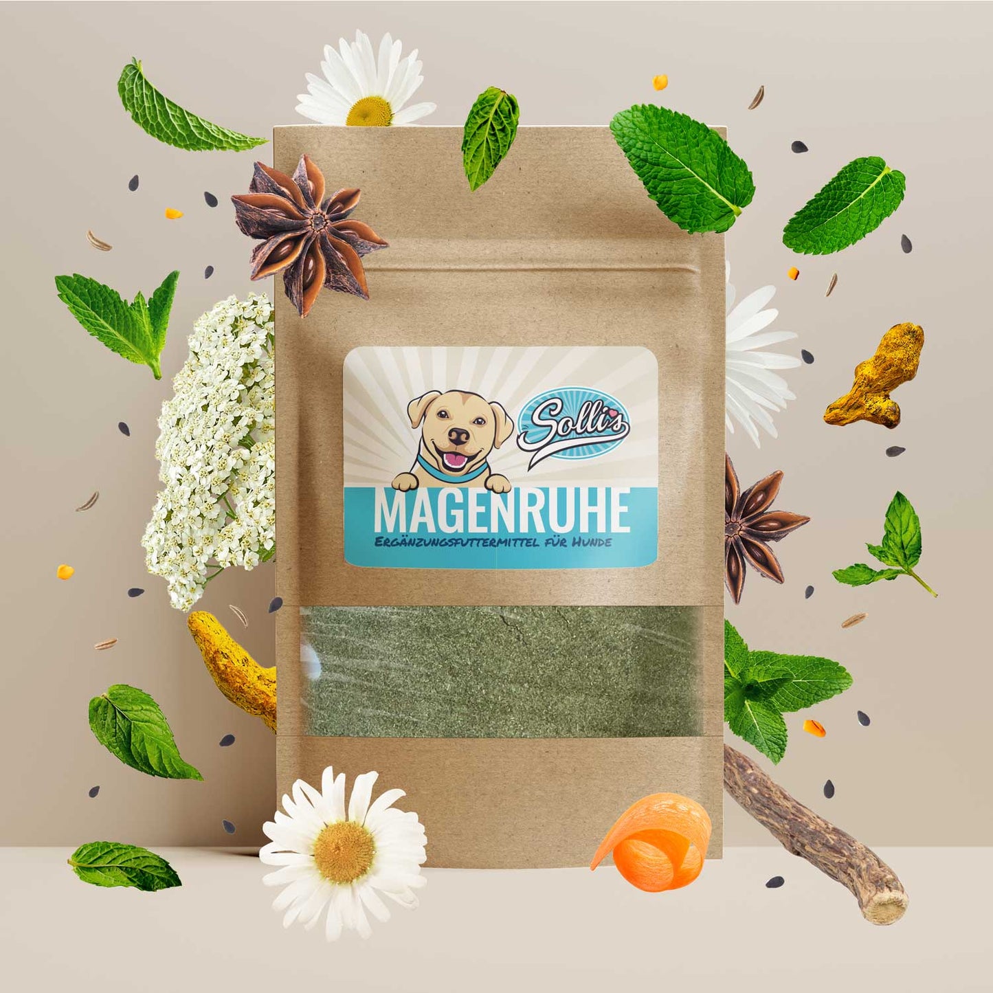 Kräuterliebe Magenruhe - Gegen Sodbrennen & Gras fressen