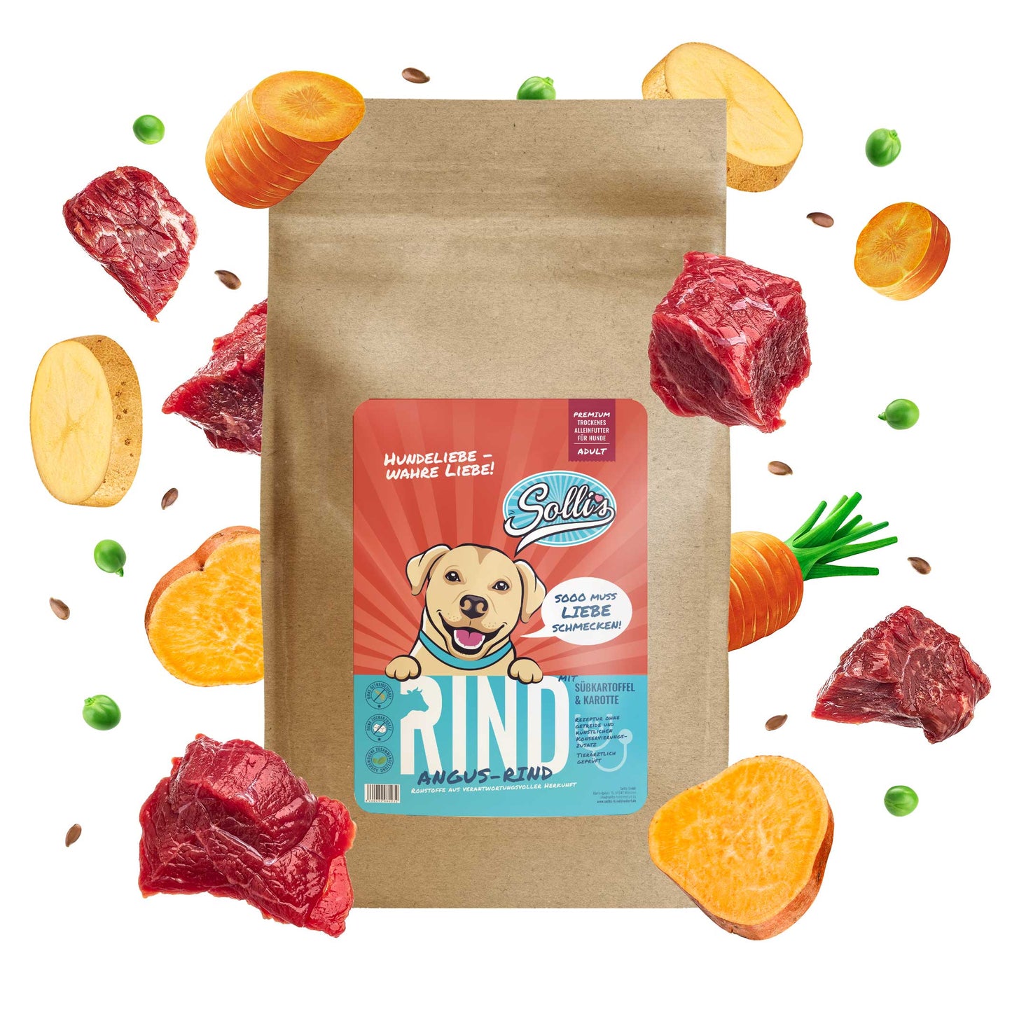 Trockenfutter Angus-Rind | Adult-Regular