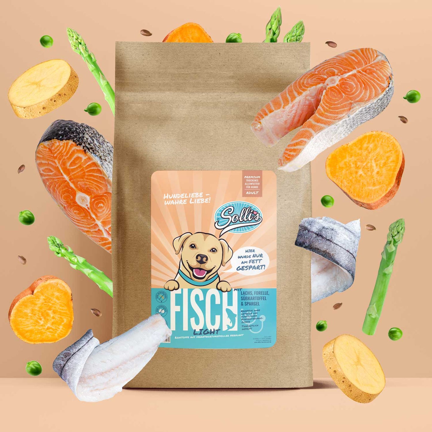 Trockenfutter Fisch | Adult-Regular-Light
