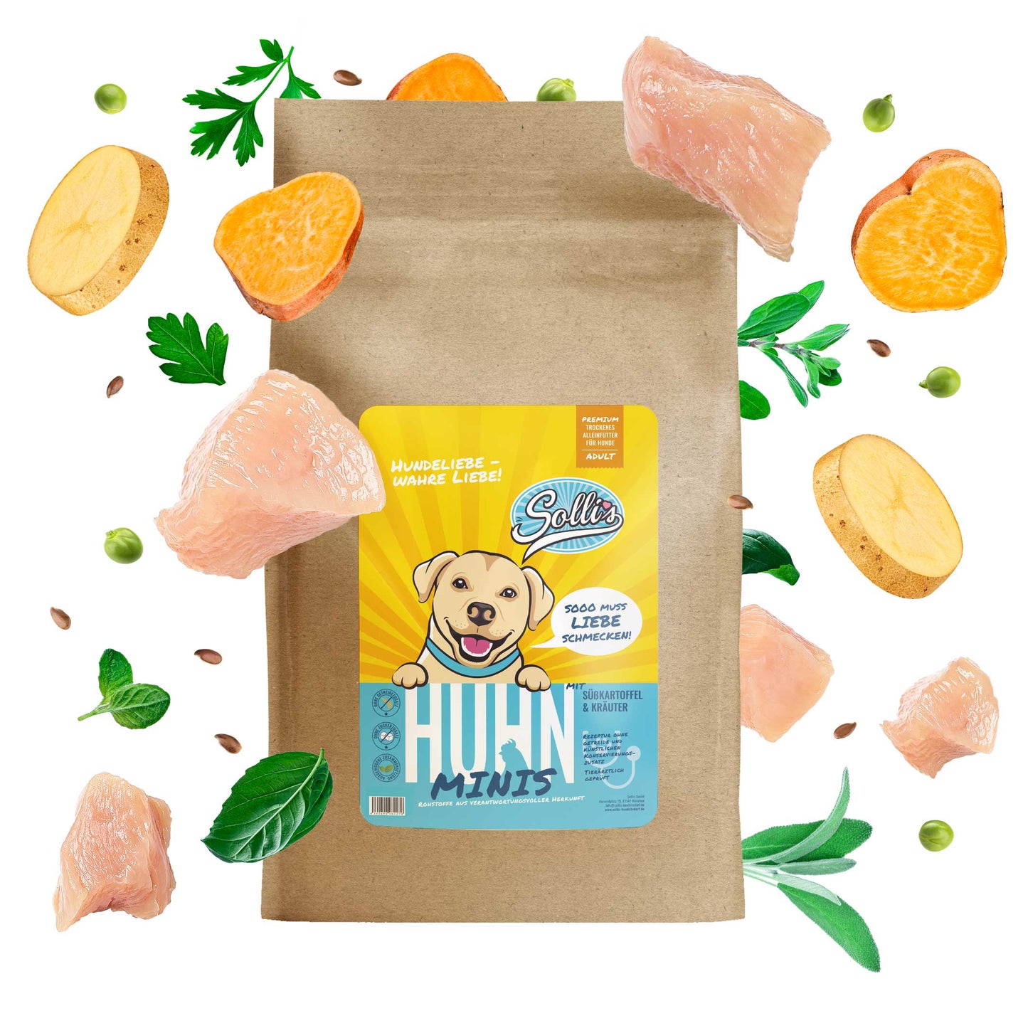Trockenfutter Huhn-Minis | kleine Rassen