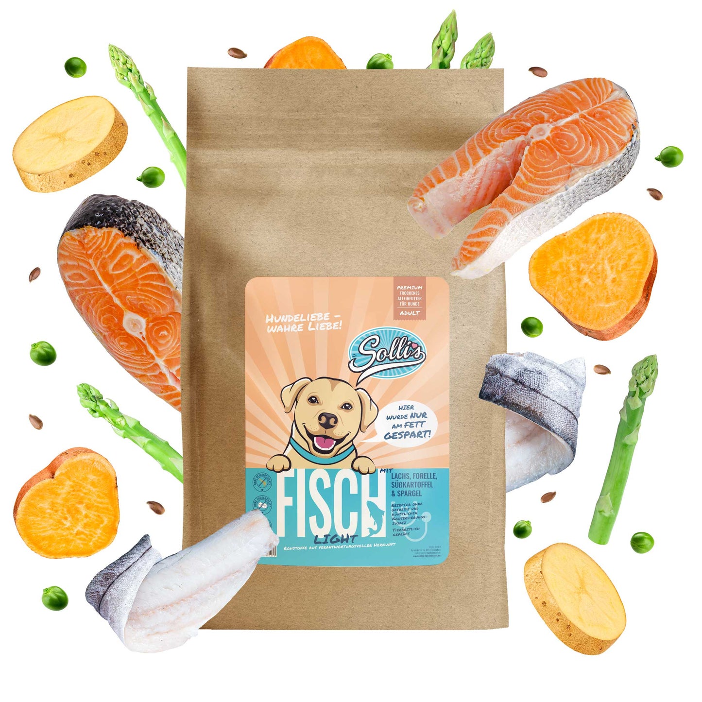 Trockenfutter Fisch | Adult-Regular-Light